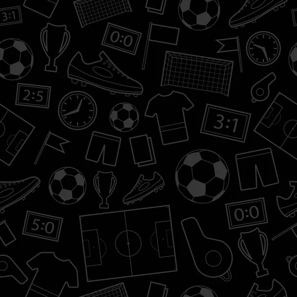 Futbol sembollerin seamless modeli