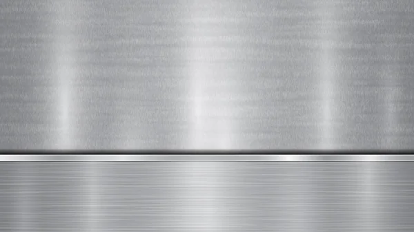 Parlatılmış plakalı metal arkaplan