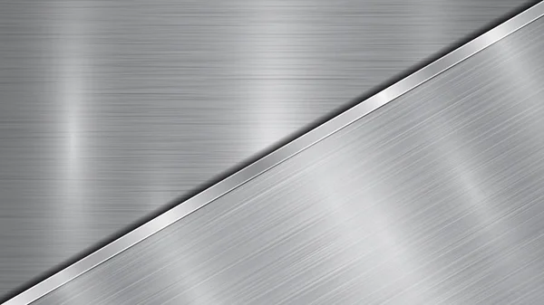 Parlatılmış plakalı metal arkaplan