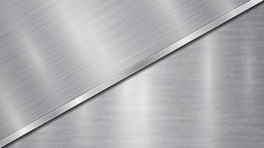 Parlatılmış plakalı metal arkaplan