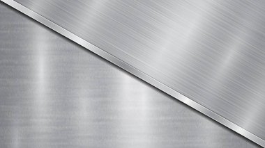 Parlatılmış plakalı metal arkaplan