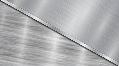 Parlatılmış plakalı metal arkaplan