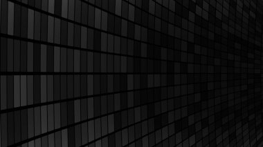 Siyah ve gri renkli küçük kare veya piksellerin soyut arkaplanı