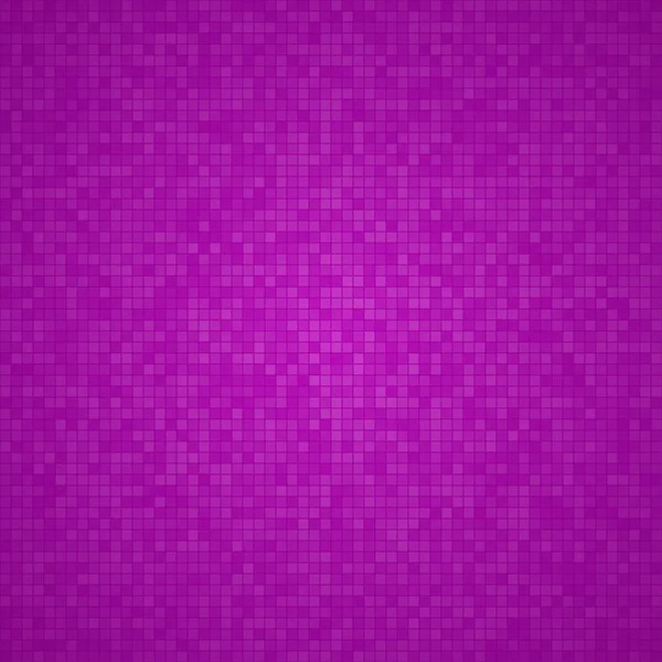Абстрактний Фон Маленьких Квадратів Або Пікселів Фіолетових Кольорах — стоковий вектор