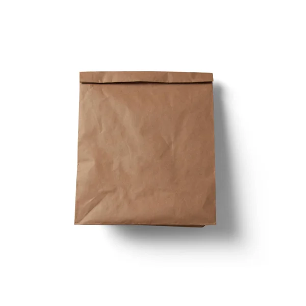 coffee.Paper coffee package with white background
