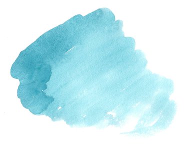 Kağıda elle çizilmiş mavi soyut suluboya arka plan. Cilt