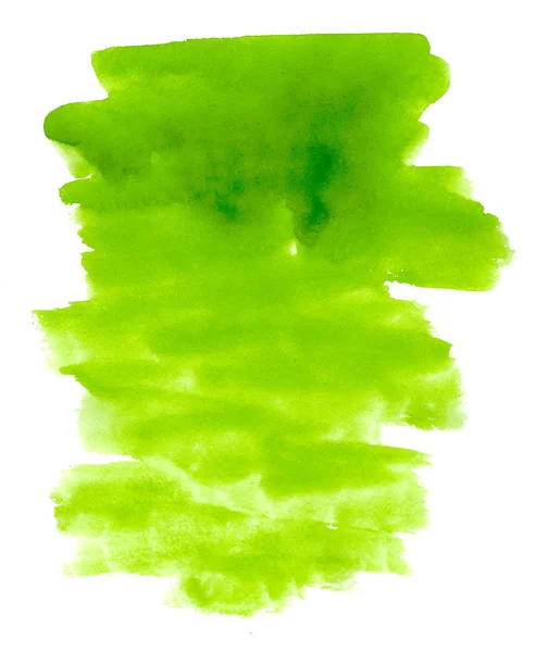 Verde spray colorido abstrato aquarela fundo — Fotografia de Stock