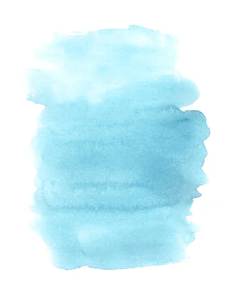 Blue watercolor background. Illustration drawn by hand. Performe — Stock Photo, Image