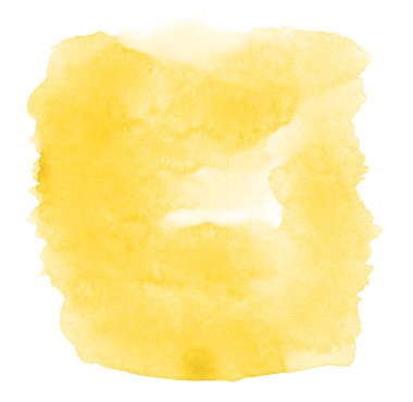 Tasarım ve metin için arkaplan olarak Kare Sarı suluboya noktası.