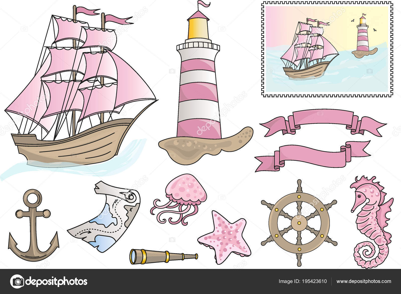 Pink Things Clipart - Pink Color Clipart