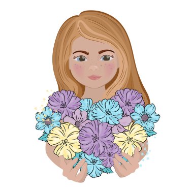 SEVGİLİ KIZ KIZ HİKAYESİ Bayram Partisi Hediye Yürekli Karikatür Düğün Vektörü İllüzyonu Yazdırma ve Tasarım için