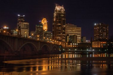 Minnesota, ABD Minneapolis manzarası