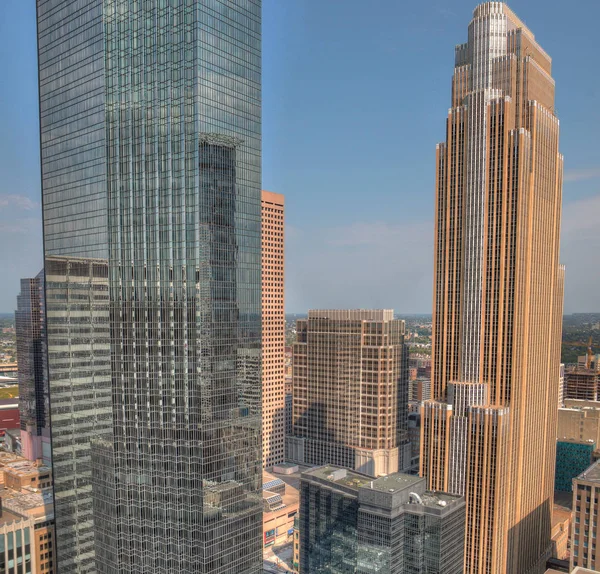 Minneapolis Skyline en Minnesota, Estados Unidos —  Fotos de Stock