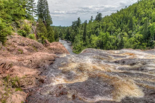 Tettegouche State Park op de North Shore van Lake Superior in Mi — Stockfoto