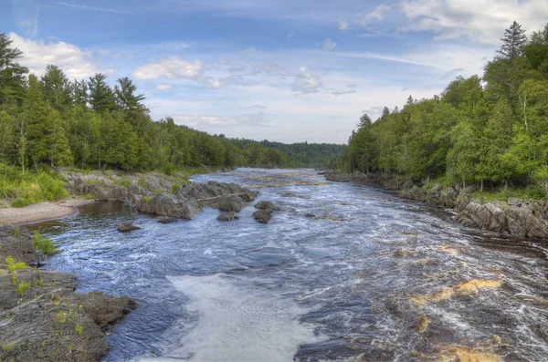 Jay Cooke State Park is on the St. Louis River south of Duluth in Minnesota