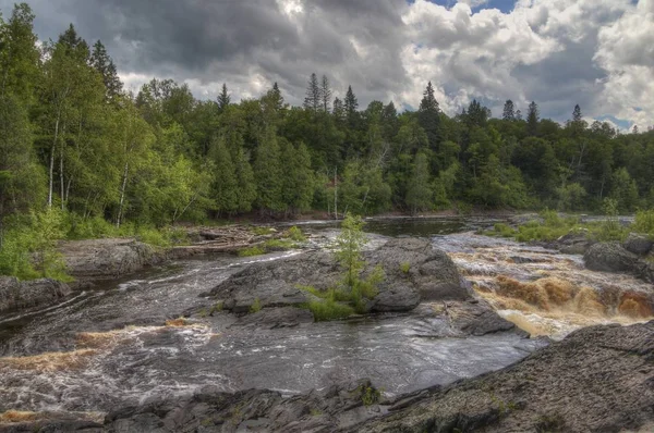 Jay Cooke State Park is on the St. Louis River south of Duluth in Minnesota