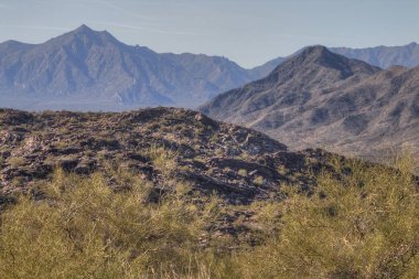 Kışın Arizona Çölü