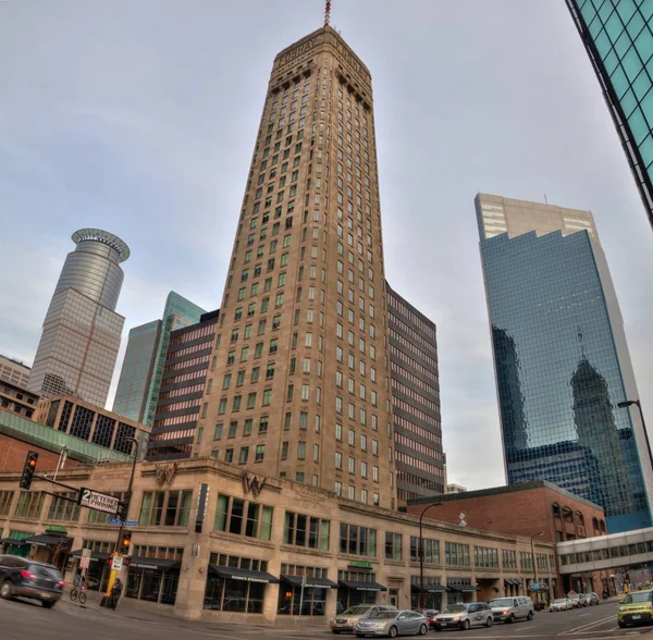 Minneapolis Skyline en Minnesota, Estados Unidos —  Fotos de Stock