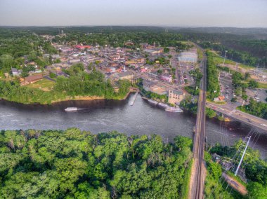 Şehir Merkezi Wisconsin Dell mağaza ve turistik olarak yaz