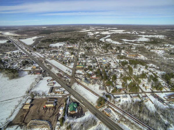 Floodwood, Minnesota in Winter