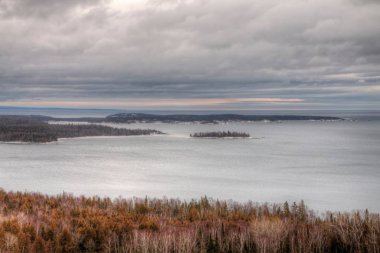 Kış güvercin River Provincial Park Th tarafından Kuzey Ontario