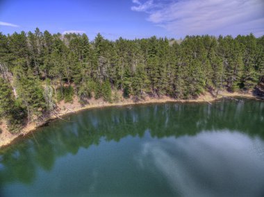 Ayı kafası State Park Kuzey Minnesota'da