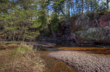 Bu Stream, Betty's Pies by Two Harbors Minnesota nea'nın yanından geçiyor.
