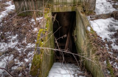 Minnesota terk edilmiş binada