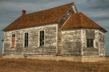 Terk edilmiş kilisede Minnesota