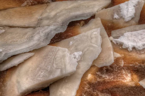 Amnicon State Park, Wisconsin kış aylarında