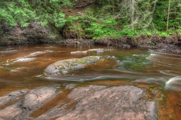 Parque Estatal de Amnicon, Wisconsin durante el invierno —  Fotos de Stock