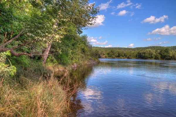 Interstate State Park ligger vid floden St. Croix, vid Taylor Falls, Minnesota — Stockfoto