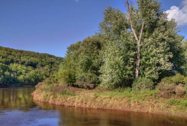 Interstate State Park Taylor Falls, Minnesota tarafından St Croix Nehri üzerinde yer almaktadır