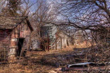Eski bir çiftlik ve MID-20 yüzyılda cihazdan ihmal