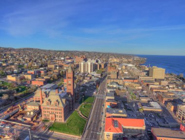 Duluth üst Midwest çok Kuzey Minnesota'da Lake Superior Shores üzerinde popüler bir turistik yer