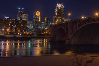 Minnesota, ABD Minneapolis manzarası