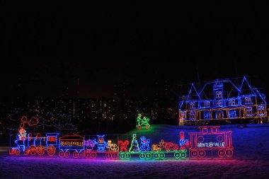 Bentleyville açık bir Noel Kutlamaları Kasım De aracılığıyla olduğunu.