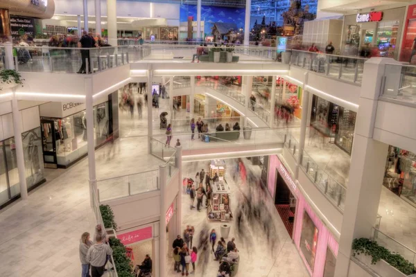 The Mall of America is a Major Shopping Center in The Twin Cities of Minnesota known Nationwide — Stock Photo, Image