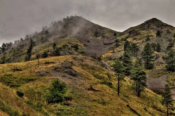 Bear Butte é um parque estadual na Dakota do Sul Ocidental Rural — Fotografia de Stock