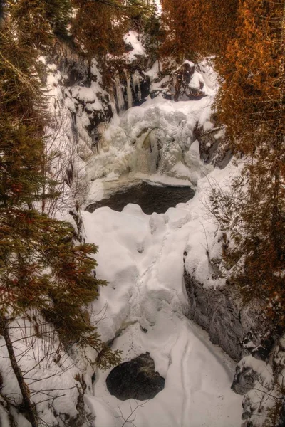 Cascade State Park liegt im nördlichen Minnesota in der Nähe des Lake Superior — Stockfoto