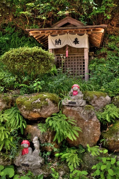 Ο ναός του ρυκόν βρίσκεται στην ιαπωνική πόλη Ueda στο Νάρα Πρφε — Φωτογραφία Αρχείου