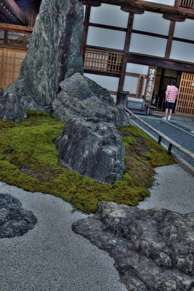 天竜は、京都の日本の都市にある由緒ある寺です。 — ストック写真