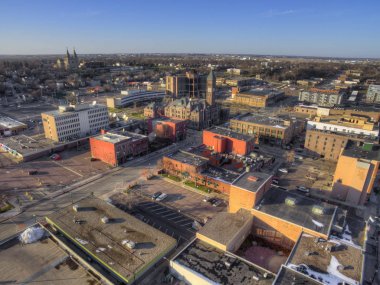 Sioux Falls eyalet Güney Dakota ve Finans Merkezi büyük şehridir