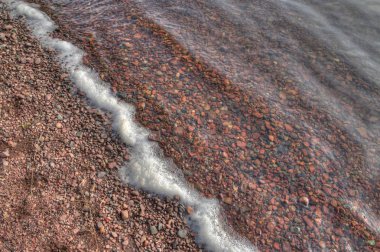 Dev uyuyor Superior gölünün kuzeyinde Thunder Bay, Ontario üzerinde büyük bir Provincial Park