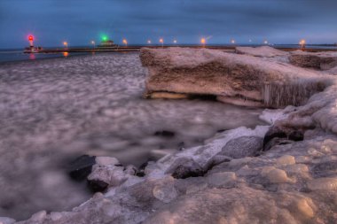 Kanal parkıdır popüler turistik hedef Minnesota Duluth, Superior Gölü üzerinde