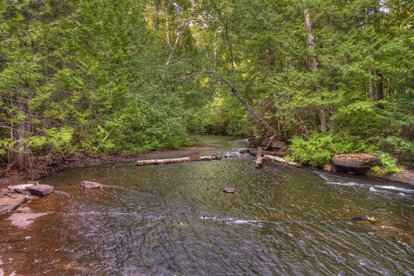 Schlafender Riese ist ein großer Provinzpark am Lake Superior nördlich der Donner Bay in Ontario — Stockfoto