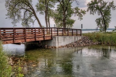 Glendalough State Park savaş Gölü ve Ottertail Gölü, Minnesota yanında yer alır