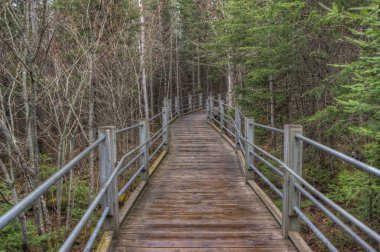 Minnesota uzak kuzey köşesinde Grand Portage Hint rezervasyon Ontario, Kanada sınırları