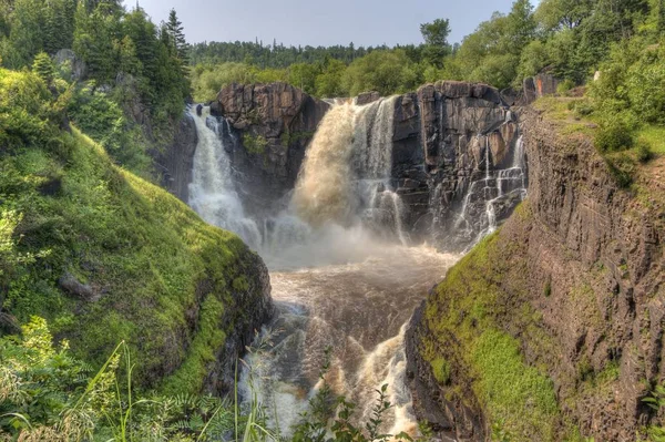 Réserve indienne de Grand Portage à l'extrême nord de la frontière du Minnesota Ontario, Canada — Photo