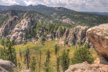 Mt. Rushmore Amerikan Devlet Güney Dakota içinde ulusal bir anıt var